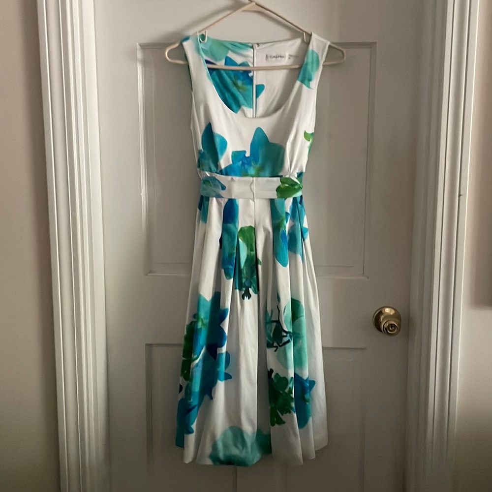 FIT & FLARE Calvin Klein pretty fit & flare dress